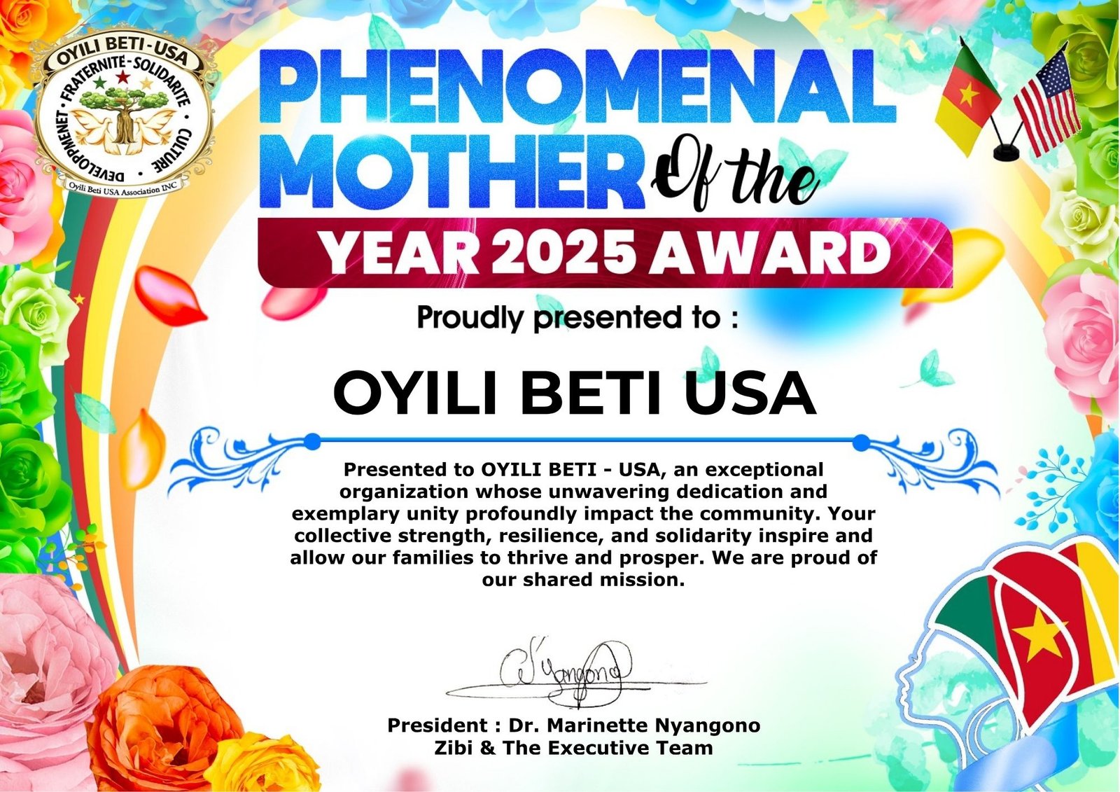 Mother of the Year Award